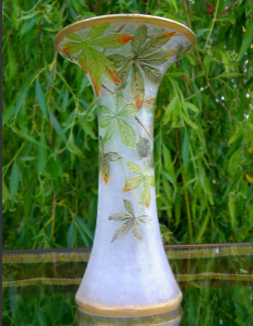 340	バカラ　クリアマロニエガラス