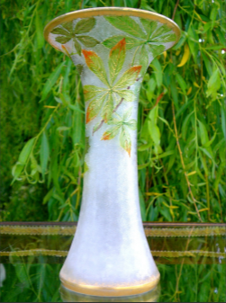 340	バカラ　クリアマロニエガラス