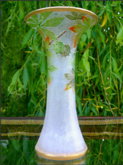 340	バカラ　クリアマロニエガラス