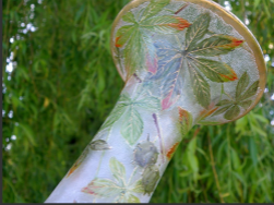 340	バカラ　クリアマロニエガラス