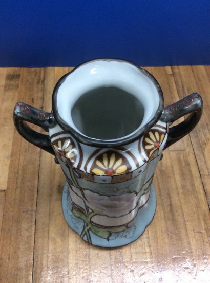204	オールドノリタケ　ゴールドビーズベース