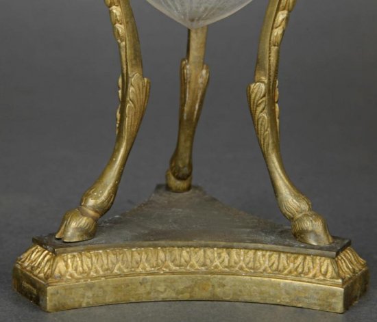 360	バカラ　ガラス花瓶　French Pair of Bronze Lot 100M