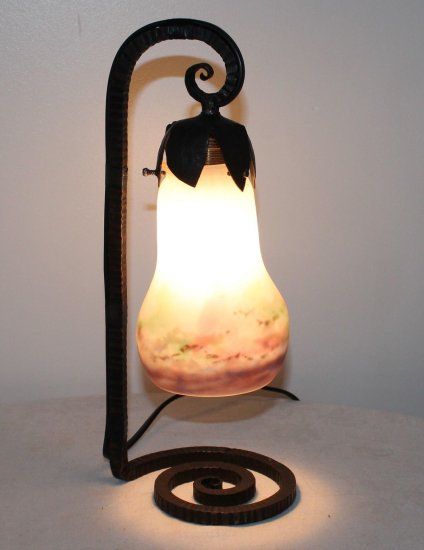 62	ミューラー兄弟　リュネヴィルランプ　アイアングローブチューリップペースト