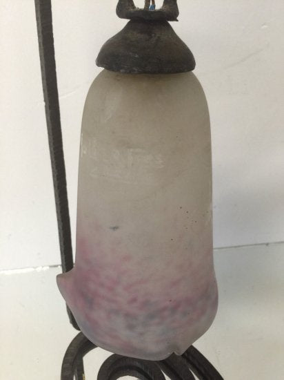 62	ミューラー兄弟　リュネヴィルランプ　アイアングローブチューリップペースト