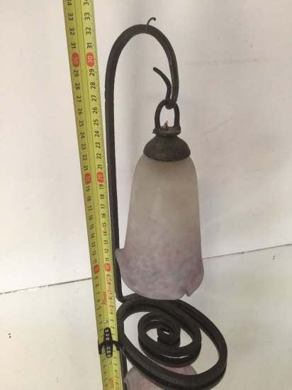 62	ミューラー兄弟　リュネヴィルランプ　アイアングローブチューリップペースト