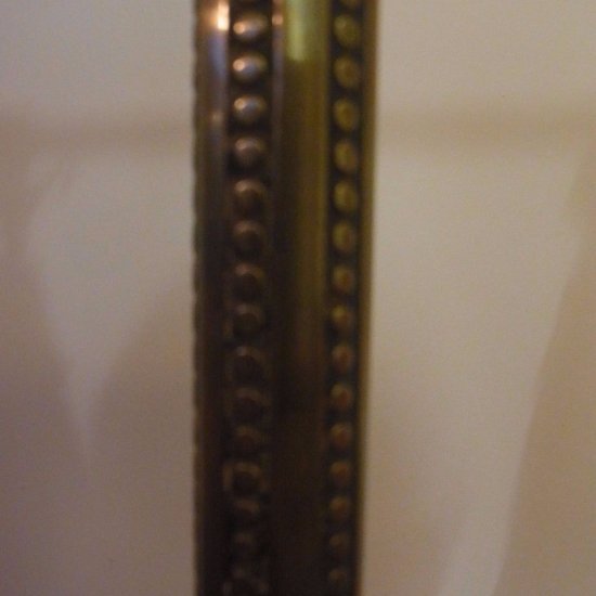 67	ミューラー兄弟　アールヌーボー　調整式ブラスデスクランプ