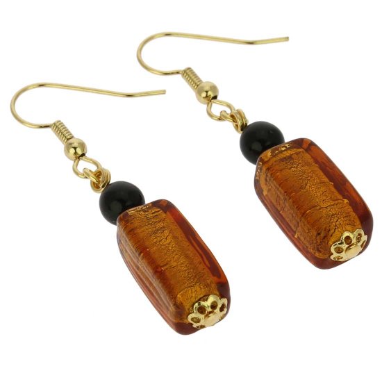 ベネチアングラス(ムラノガラス)　ピアス　ポンテベッキオ　ピアス