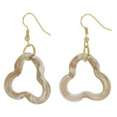 ベネチアングラス(ムラノガラス)　ピアス　ニコレッタ　ムラノ　ピアス