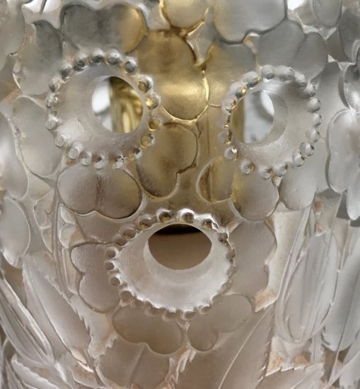 298	ルネ・ラリック　プレシャス ランプ　アンティーク＆オーセンティック