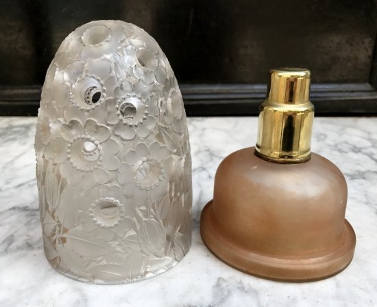 298	ルネ・ラリック　プレシャス ランプ　アンティーク＆オーセンティック