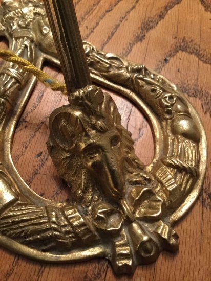 73	ミューラー兄弟　アールデコ　ガラスランプ　20世紀