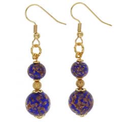 ベネチアングラス(ムラノガラス)　ピアス　ラグナ　ムラノ　ピアス