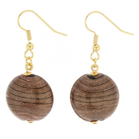 ベネチアングラス(ムラノガラス)　ピアス　ヴェッキア　ムラノ　ピアス