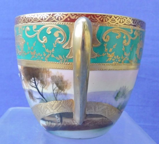 211	オールドノリタケ　メイト―　金のトリオ　＃2