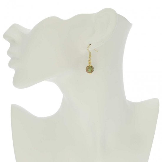 ベネチアングラス(ムラノガラス)　ピアス フェスティブ　スパークル　ピアス