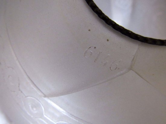 441	バカラ　崇高なセラミックオイルランプ　モンティニー＝シュル＝ロワン