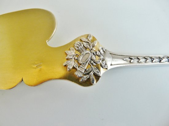 260	SILVER GILT　スターリングシルバー　アイスサーバー　ミナーブ・ナポレオン III