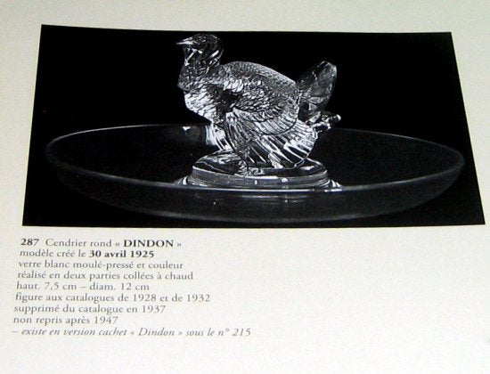 300	ルネラリック　イエローゴールド ピンディッシュディンドン　1925年　VG