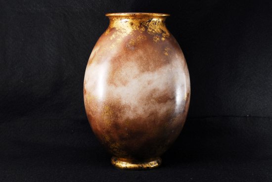 バカラ(Baccarat) オパーリンクリスタル ツバメ紋様 花瓶