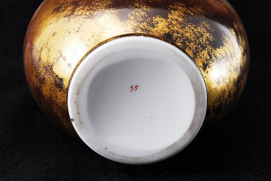 バカラ(Baccarat) オパーリンクリスタル ツバメ紋様 花瓶