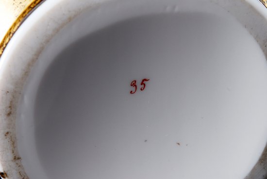 バカラ(Baccarat) オパーリンクリスタル ツバメ紋様 花瓶