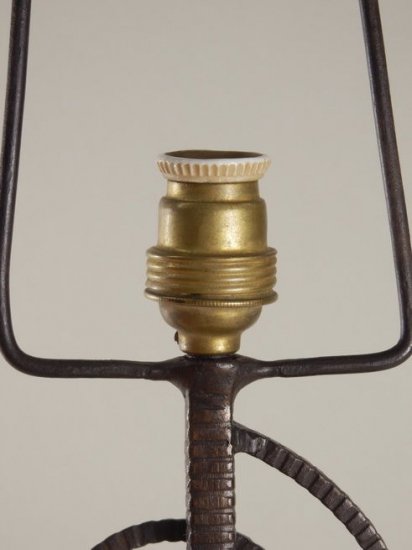 231	カリオン＆シュナイダー　アールデコランプ　ベルギー　ミューラー期　1925年