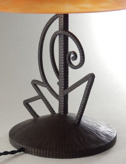 231	カリオン＆シュナイダー　アールデコランプ　ベルギー　ミューラー期　1925年