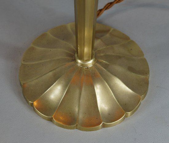 81	エティエ・ヴァンソン＆ミューラー　フランスアールデコランプ　1925年頃