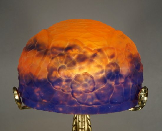 81	エティエ・ヴァンソン＆ミューラー　フランスアールデコランプ　1925年頃