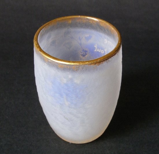 140	ドームナンシー　オパーリンミニチュア花瓶　スズラン　1895年
