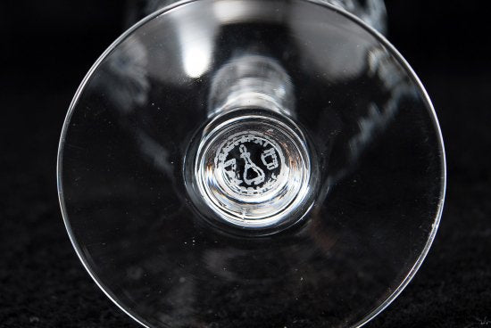 451 オールド・バカラ Baccarat ・蝶とタンポポ　グラス