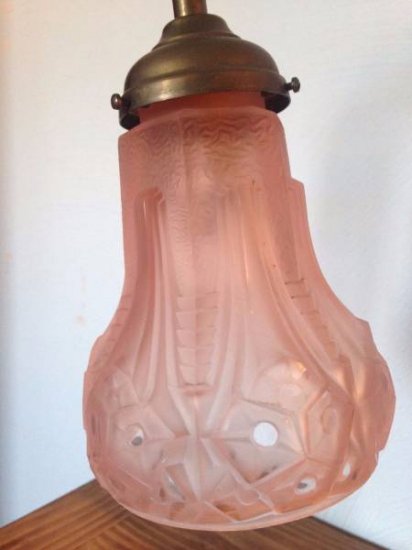 83 アンティーク ミューラー兄弟 テーブル ランプ