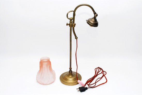 83 アンティーク ミューラー兄弟 テーブル ランプ