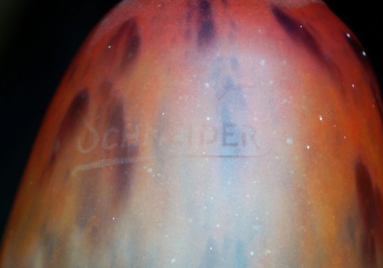 シュナイダー　フランス風アールデコランプ　ミューラー期　1925-1930