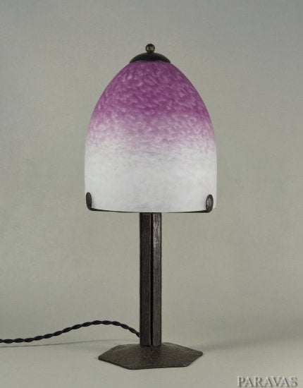 238	シュナイダー＆ピゲ　フランス風アールデコランプ　ミューラー期　1930年