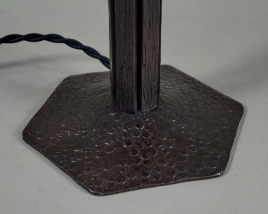 238	シュナイダー＆ピゲ　フランス風アールデコランプ　ミューラー期　1930年