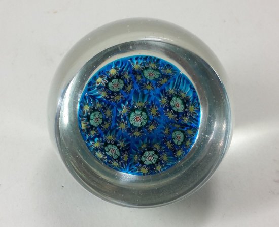 626	ムラノ　ミレフィオーリペーパーウェイト