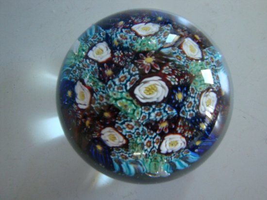 627	ムラノ　ムリネン　ガラスペーパーウェイト