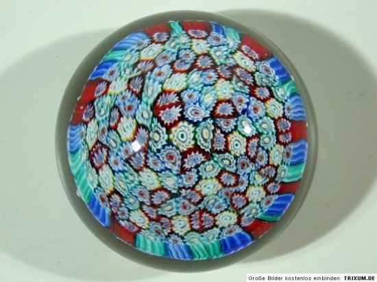 628	ムラノ　ムリネン　アートガラスペーパーウェイト