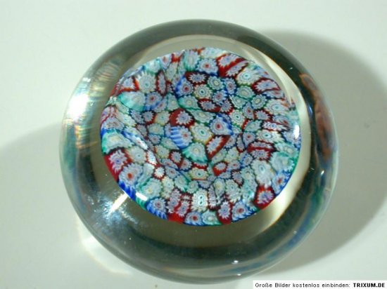 628	ムラノ　ムリネン　アートガラスペーパーウェイト