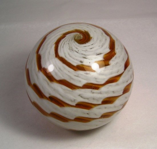 634	ムラノ　アートガラスペーパーウェイト　L21