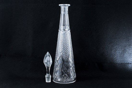 522 バカラ(baccarat) クリスタル切子装飾 大型デカンタ