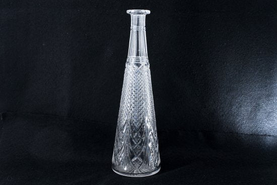 522 バカラ(baccarat) クリスタル切子装飾 大型デカンタ