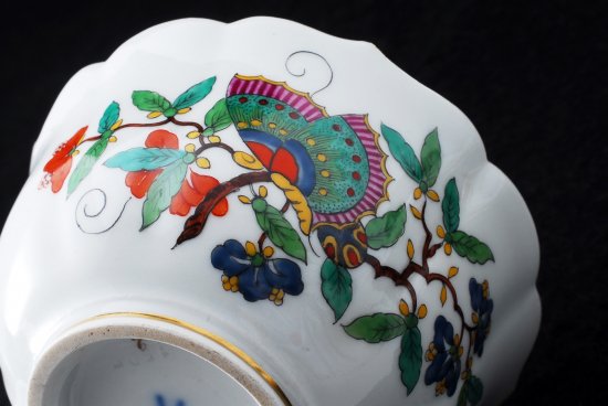 266 マイセン　シノズワリ　バタフライ（中国の蝶）　トリオセット