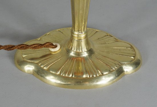 86	ミューラー兄弟　ブロンズアールデコランプ　1925年