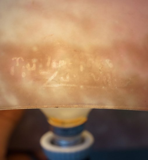 87	ミューラー兄弟　アールデコランプ　1930年