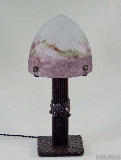 ミューラー兄弟＆M.ヴァシュール　フランスアールヌーボー・アールデコランプ