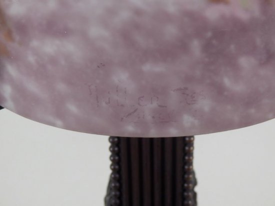 ミューラー兄弟＆M.ヴァシュール　フランスアールヌーボー・アールデコランプ