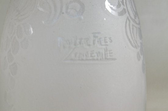 91	ミューラー兄弟＆シェピオン　ニッケルブロンズ　アールデコランプ