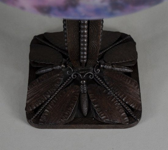 92	ミューラー兄弟　アールデコランプ　バタフライ　1930年